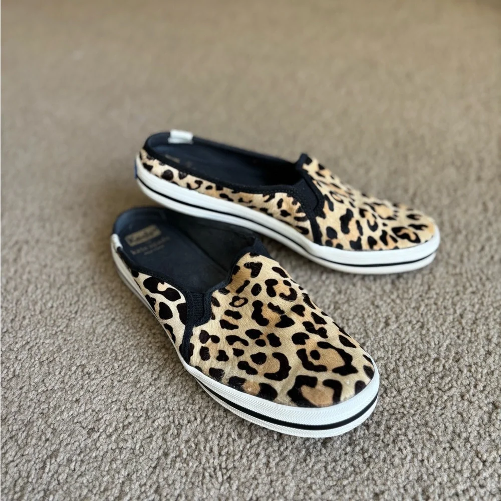 Keds Leopard Print Sneakers - Picture 2 of 7